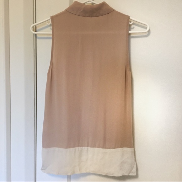 Sleeveless Babaton Top - 100% Silk - Picture 2 of 4